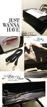 หมดค่ะ กระเป๋าLuluhouse รุ่น L99-01bl  กระเป๋าแฟชั่นเกาหลี นำเข้าของแท้ 100% ค่ะ เก๋มาก
